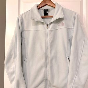 The North Face Full Zip Fleece Jacket 🌟 Color: Mint 🌟 Size:Medium w pockets